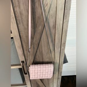 light pink purse brand unknown